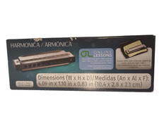 Harmonica/ Key of C Model 321379 1901 /w/ Manual/ Storage Case/Cleaning Cloth