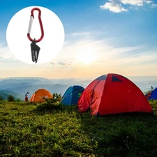 10 Sets Outdoor Tent Clips Windproof Hook Shade Sail Tarp Secure Clamp
