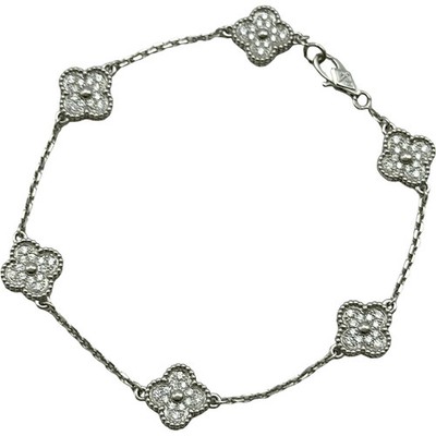 Van Cleef & Arpels Sweet Alhambra 6P Bracelet Bracelet Diamond 750 P0072946