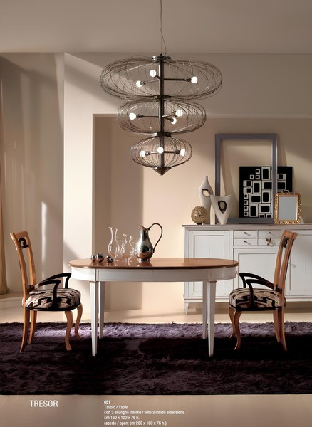 Esstisch Ausziehbar Tisch Holz Tische Modern Design Esszimmer Ess Luxus MöBel-image