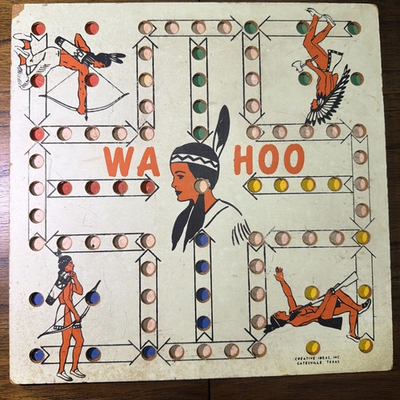 #ad #ad Vintage Creative Ideas Inc. WA HOO Marble Board Game BOARD ONLY Gatesville TX $35.00