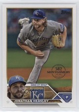 2023 Topps Complete Set 582 Montgomery Club Jonathan Heasley #346 7k6