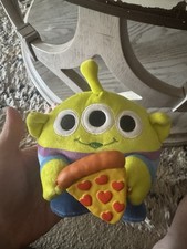 ZURU Snackles Disney Pixar Toy Story Alien Plush Stuffed Animal w/ Pizza, Small