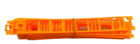 16 NEW Micro Knex Track Orange 8" Straight - K'nex Coaster Parts