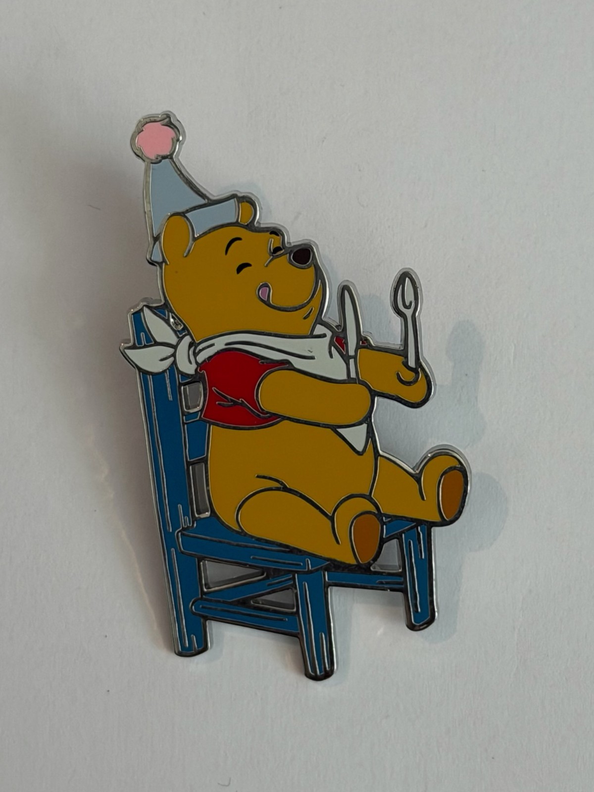 DLP Pooh Ready for Cake at Christopher Robin's Birthday Party 2025 Disney Pin H7