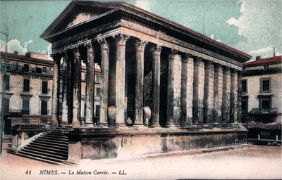 CPA 30 NIMES - LA MAISON CARREE