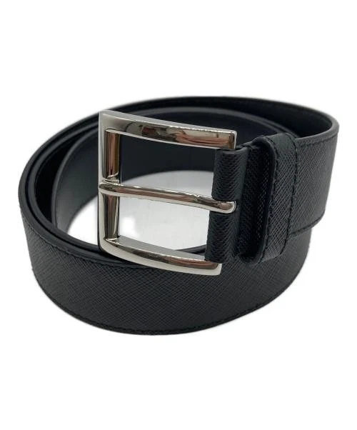 PRADA Leather Black Belts for Men for sale | eBay