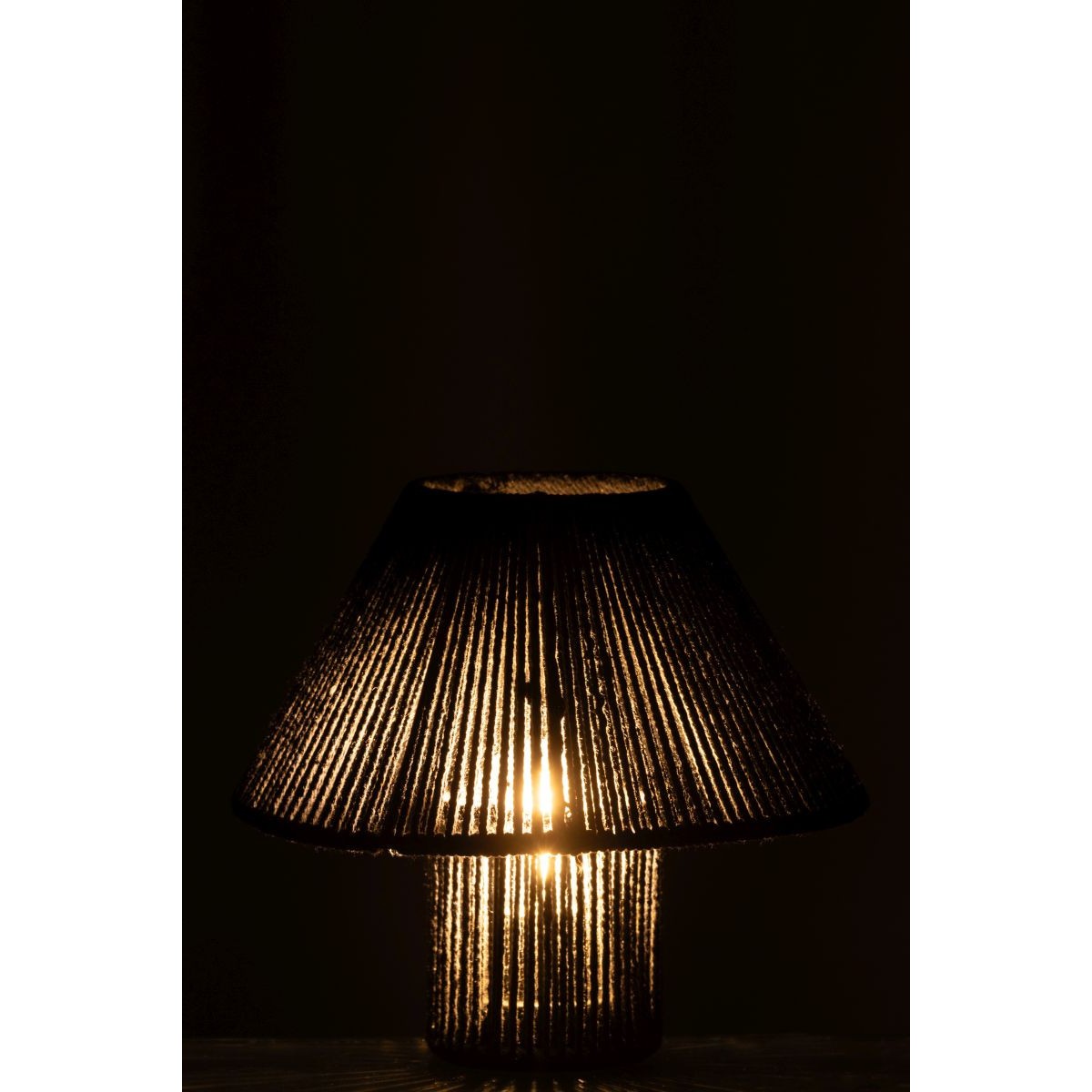 Lampe à poser à LED Roslyn de 21cm à intensité variable noire - 3
