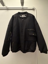 Issey Miyake Raised Letter Bomber Sizer large Vintage Rare jacket 80s 90s men's