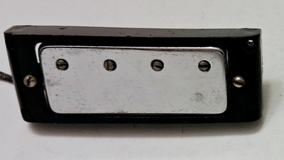 1960's Gibson Bass guitar bridge pickup Patent Sticker mount ring 1965 era EB