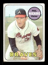 1969 Topps #355 Phil Niekro