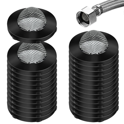 #ad 25 Hose Water Filter Washers Stainless Steel Screen Garden Hose Washing Machine $9.27