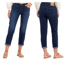 Levi's Boyfriend Women's Mid-Rise Tapered Leg Jeans Size 27