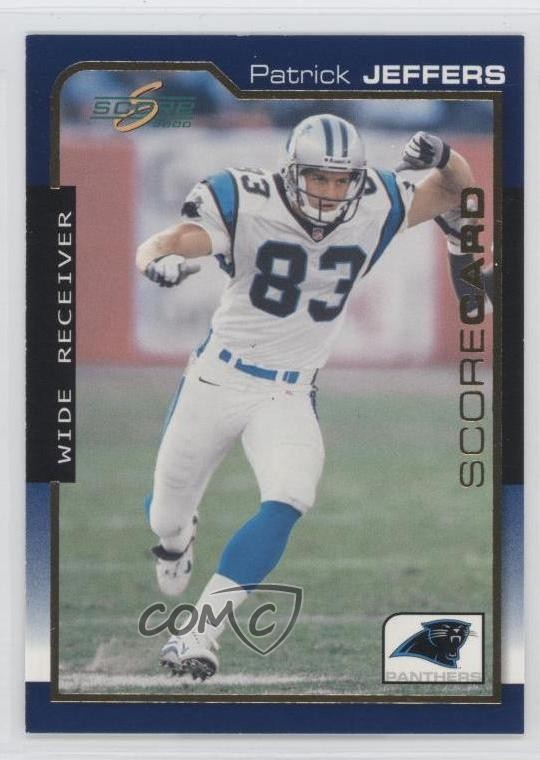 2000 Score Scorecard 429/2000 Patrick Jeffers #29 9tu