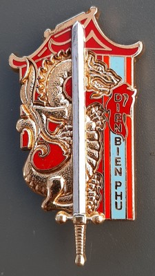 DIEN BIEN PHU Indochina EAT EOR Getriebe Abzeichen Promotion ORIGINAL BADGE
