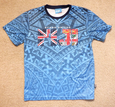 Jacks of Fiji Tee Shirt, Short Sleeve, Mens Large