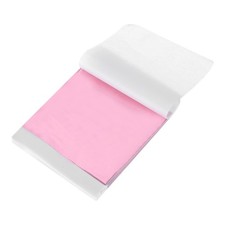 100 Pcs Gold Leaf Sheets 5.5" x 5.5" Foil Sheets for Crafts,Rose Red