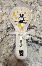 Miffy Halloween Ceramic Spoon Rest with Black Cat