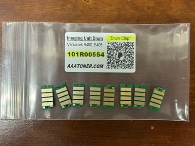 (8) 101R00554 Drum Chip Refill for Xerox VersaLink B400, B405 dn (Drum Chip)