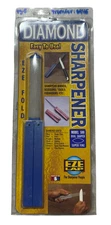 EZE-LAP 4" x 3/4" x 1/4" Fold Super Fine Oval Shaft Diamond Sharpener Model 590