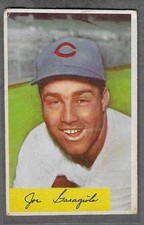 THIS IS A 1954 BOWMAN JOE GARAGIOLA CARD
