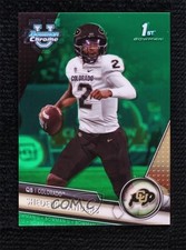 2023 Bowman U Chrome Green Refractor 18/99 Shedeur Sanders #16 1i3j