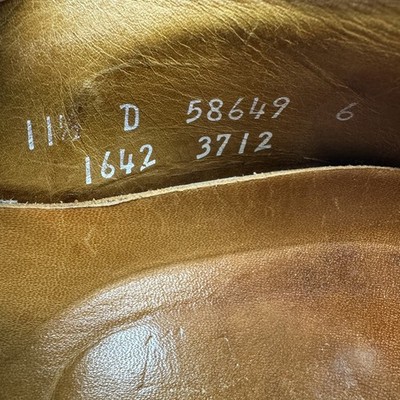 Men Allen Edmonds Spirit Toe U-Tip Brown Leather Chunky  display picture 1