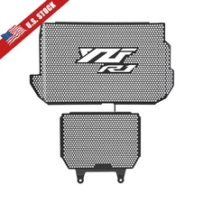 Radiator Grille Guard Cover Oil Cooler Set Protector For Yamaha YZF R1 2015-2024