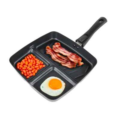 Antihaft Tri Pan mit abnehmbarem Griff Easy Clean Camping Outdoor Kochen