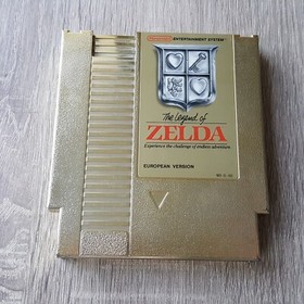 Nintendo NES Spiel The Legend of Zelda EEC PAL in OVP (OVP besch&auml;digt)