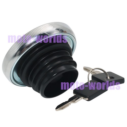 Fuel Gas Tank Cap Cover Key Fit for Harley XL1200C SPORTSTER 1200 CUSTOM 1996-03 - Picture 7 of 8