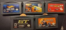 Nintendo Game Boy Advance Lot of 5 Racing Games -Road Rash, Need For Speed, More