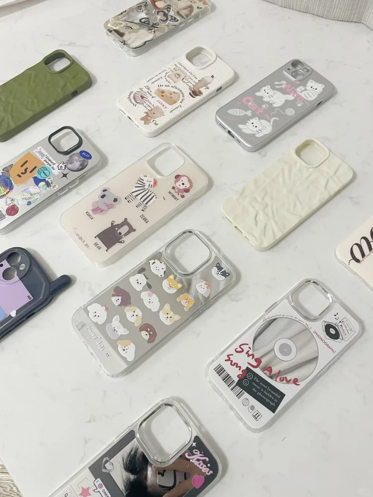 Phone Case For iPhone 15 13 Pro Max 14 Plus 12 11 Soft TPU Shockproof Back Cover