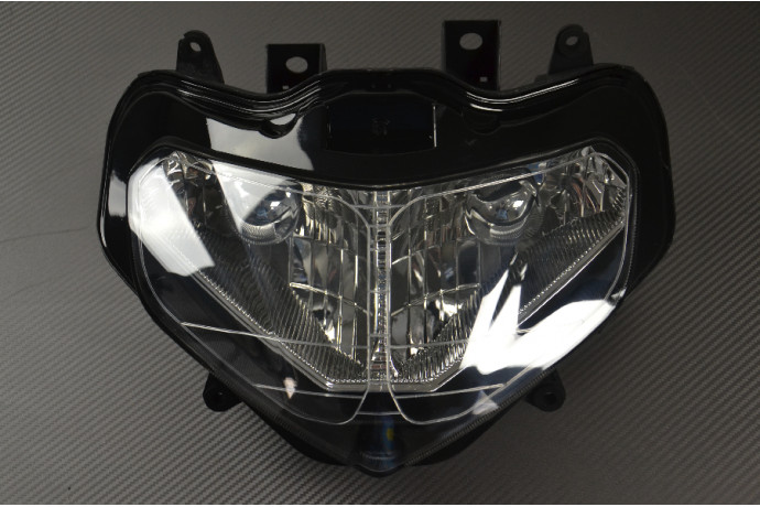 Phare avant Suzuki GSX-R 1000 pour remplacer une optique fissurée ou ternie 2001-2002