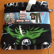 Marvel Avengers Men's 2-Piece Sleep Set Size Small