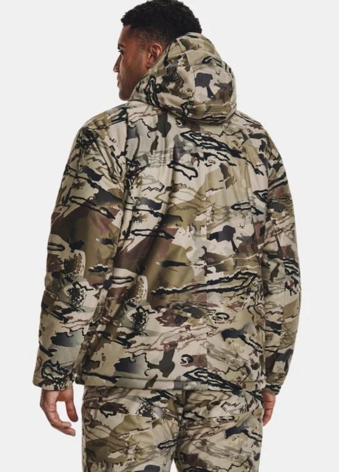 Under Armour Barren Deep Freeze Hunting Camo Jacket And Pants Set-L - Image 2 of 4