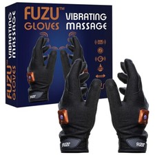 Fuzu Vibrating Massage Glove Waterproof Complete Set Full Body Hand Massager