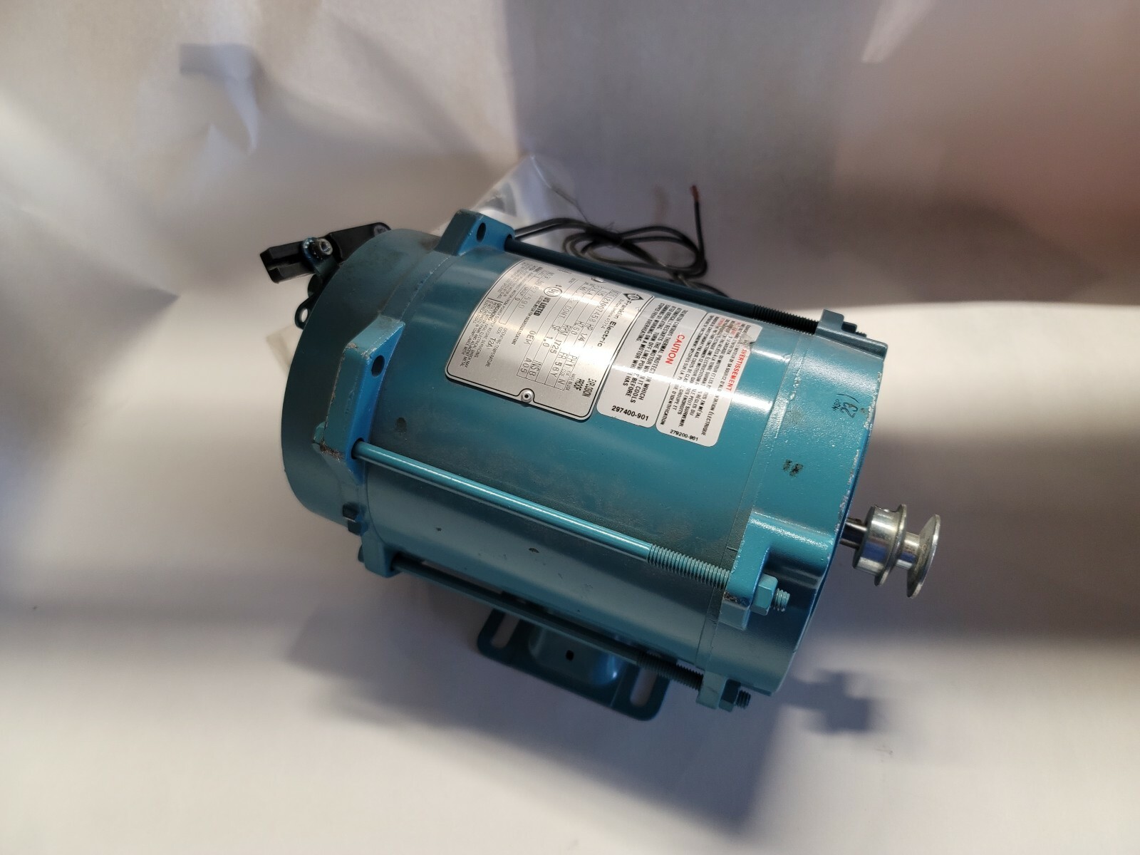 Bluffton Electric Motor 1121007458 1/4 HP 1725 RPM 1PH 115 volt