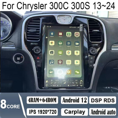 13.6''car Radio For Chrysler 300C 300S 2013~2024 Gps Multimedia Receivers Stereo