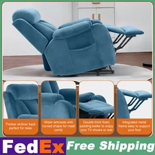 Electric Power Recliner Theater Lazy Reclining Chair for Living Room Bedroom