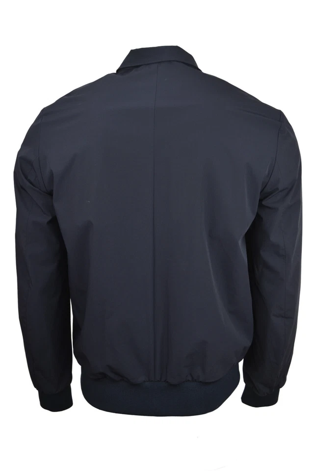 Brooks Brothers Mens Navy Blue Smooth Nylon Rain Coat Jacket Sz XLarge XL 7760-4 - Image 3 of 3