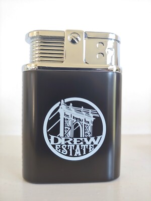 RARE 2021 Cigarfest Drew Estate LARGE Triple Torch Table Top lighter - NIB - NEW