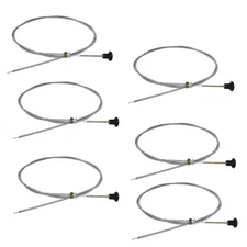 6PK 63" Choke Cable 237 – Push-Pull Universal Replacement for Rotary Mowers