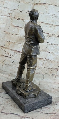 Collector Edition Al Picino Scarface holding Automatic Gun Machine Bronze Statue - 第 5/7 張圖片