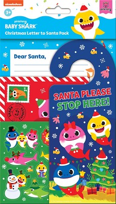 BABY SHARK Christmas Letter to Santa Pack