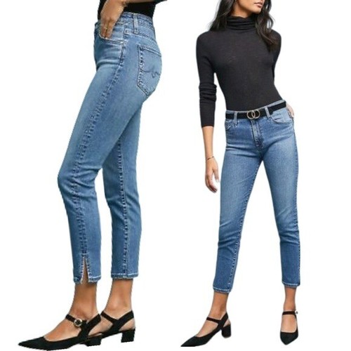 Stevie High Rise Skinny Ankle Jeans 25 