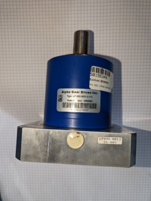 ALPHA GEAR IN .75'' OUT.875''PRECISION SERVO GEAR BOX LP 090-MO1-5-111 Ratio 5:1