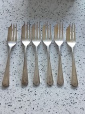 Cake forks - Dorchester coronation 1937 Silver Plate EPNS Cake Forks