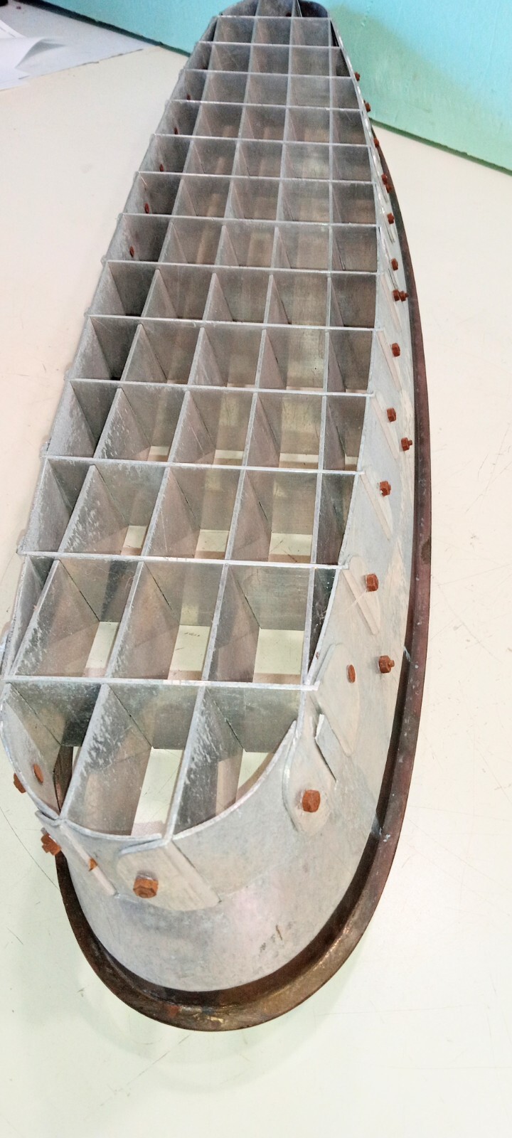 Ferrari 250 California Front Radiator Grille_NEW OLD STOCK_GENUINE VINTAGE