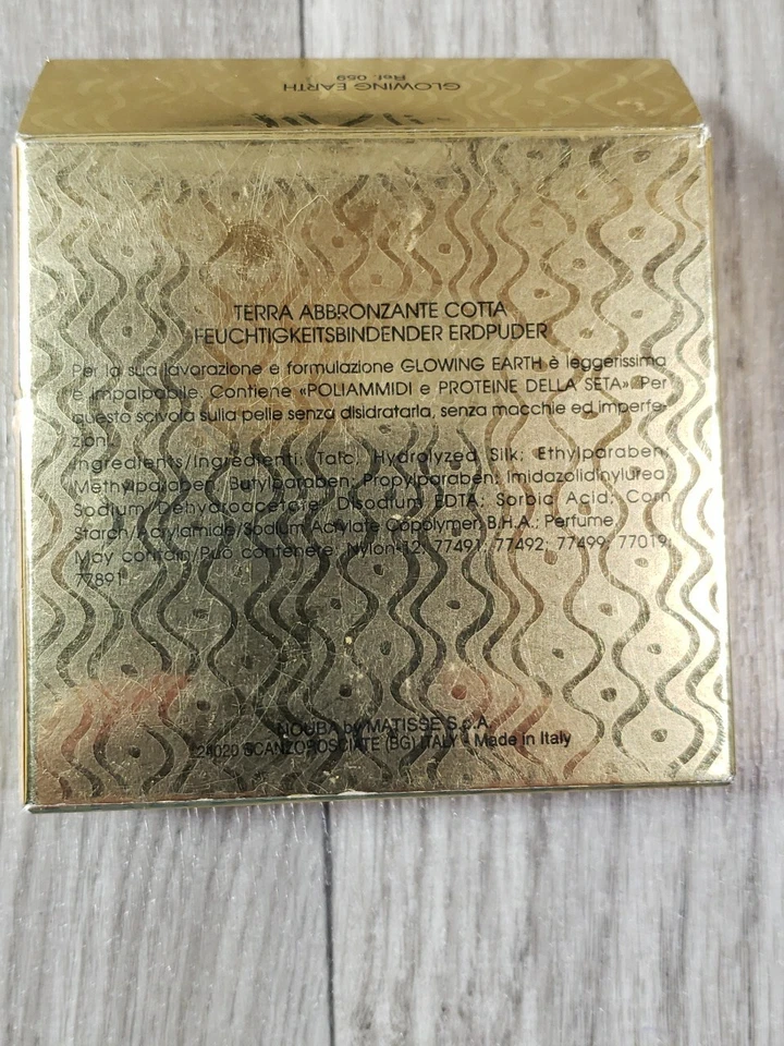 Polvo Tierra Brillante Nouba 0.32oz/9gr Nuevo en Caja (K103) Foto 4 de 4